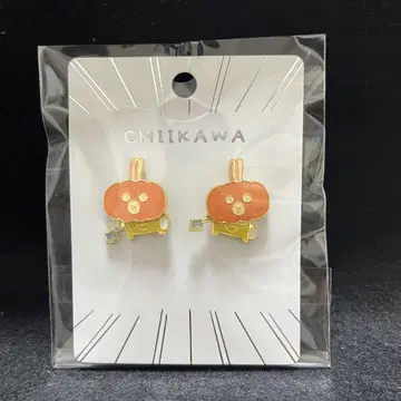 치이카와(먼작귀) 흔들흔들 귀걸이 (호박 토끼)