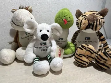 캐세이퍼시픽항공 십이지 봉제 인형 4체 세트