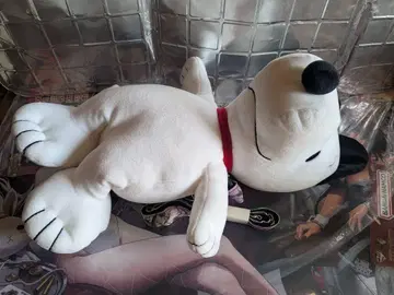 스누피 봉제 인형 지퍼 포함 약 35cm 2