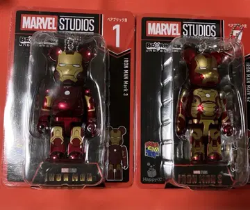 MARVEL Happy 복권 BE@RBRICK 아이언맨