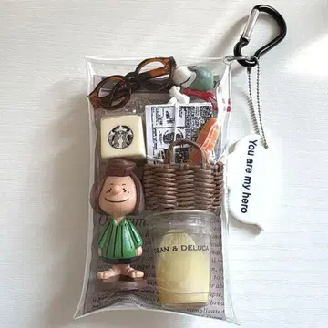 *가챠 파우치 *DEAN&DELUCA PEANUTS