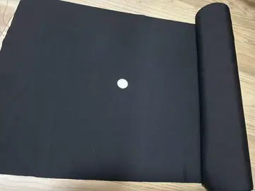 상복 옷감 블랙 길이 12m 폭 37m