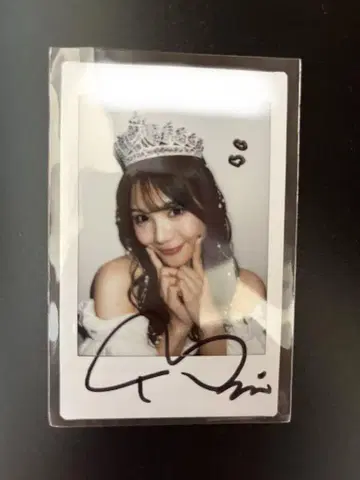 CUTIE STREET 후루사와 리사 후리 사인 폴라로이드