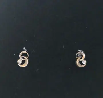 STAR JEWELRY DOUBLE MOON 귀걸이 WG