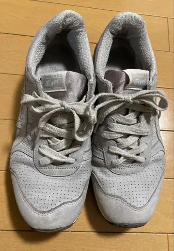 오니츠카타이거 스니커즈 26.5cm 그레이