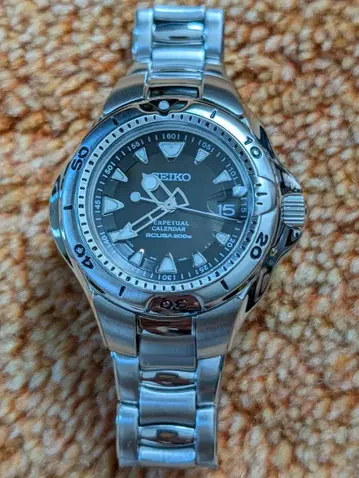 배송비 포함 [ SEIKO ] 세이코 다이버 퍼페츄얼 달력