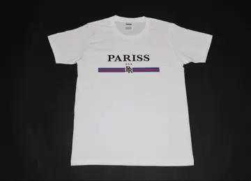 PARISS 로고 T셔츠 화이트