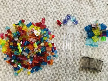 [ LEGO ] 클리어 부품 400개 정도