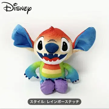 레인보우 스티치 스티치 봉제 인형 약 28cm