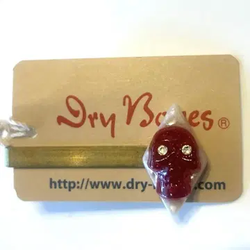 드라이 본즈 해골 넥타이핀 미사용