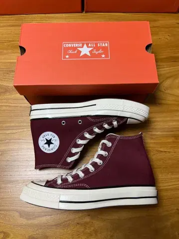 컨버스 에딕트 척테일러 캔버스 HI MAROON