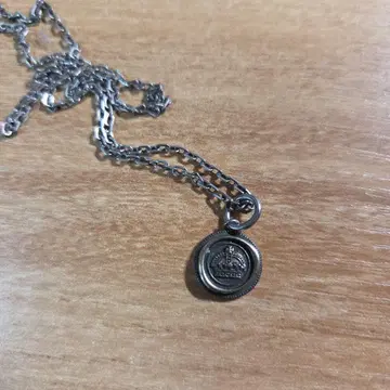 agete for men 크라운 모티브 목걸이