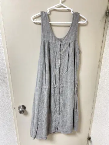 nest robe 롱 원피스 두꺼운 원단 린넨