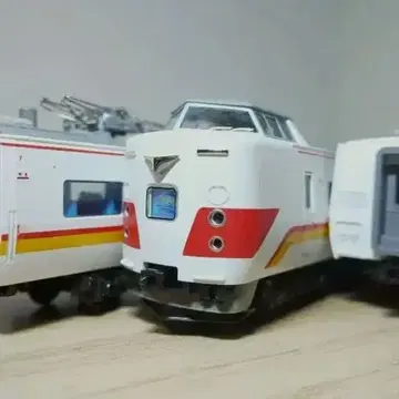 KATO 381계 슈퍼 구로시오 증결 세트 10-1986 철도 모형