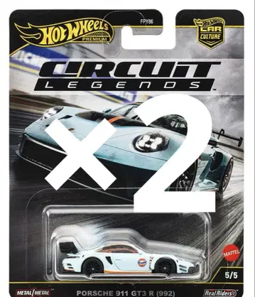 핫휠 서킷 레전즈 포르쉐 911 GT3 R 992 2대