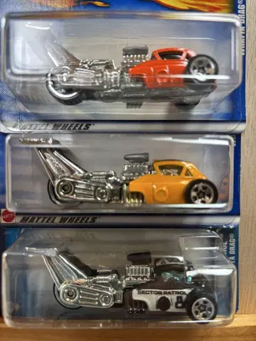 핫휠 Whatta Drag 3대