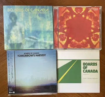 BOARDS OF CANADA CD 4장 세트 일본 국내반
