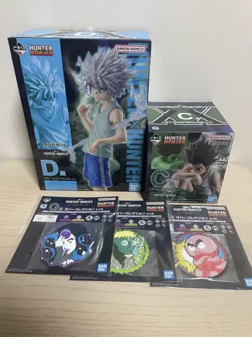 [ 제일복권 ] 헌터헌터 키메라 앤트 편 C 곤 D 키루아 피규어 세트