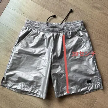 오니츠카타이거 반바지 은색 실버
