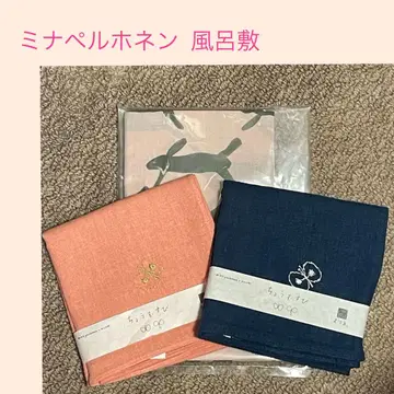 미나 페르호넨 손수건 & 린넨 자수 미니 보자