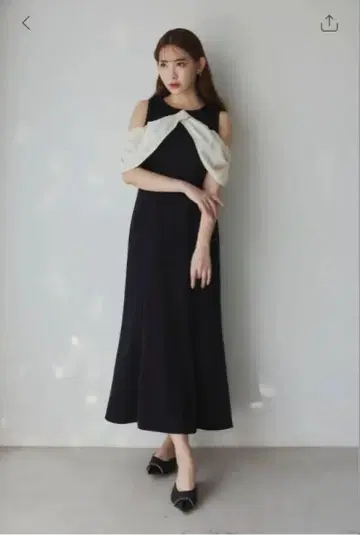 Herlipto Drape Shoulder Mermaid Dress