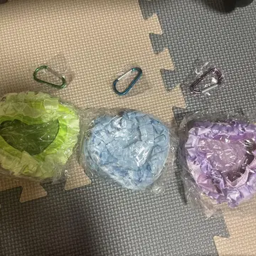 미개봉 가챠가챠 미니어처 최애 가방 그린 스카이블루 보라색 캡슐 토이
