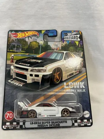 Hot Wheels LB-ER34 NISSAN SKYLINE 실루엣