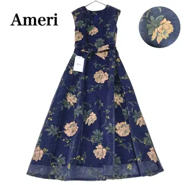 Ameri 2WAY JEANNETTE ORDINARYLINE DRESS