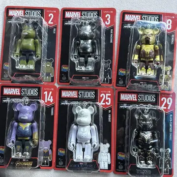 마블 해피 복권 MARVEL STUDIOS 베어브릭상 묶음 판매