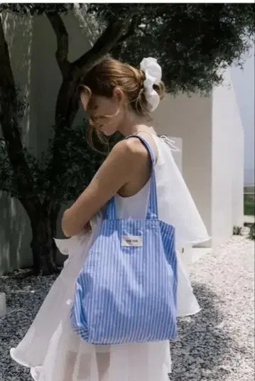 the toe 에코백 토트백 summer bag