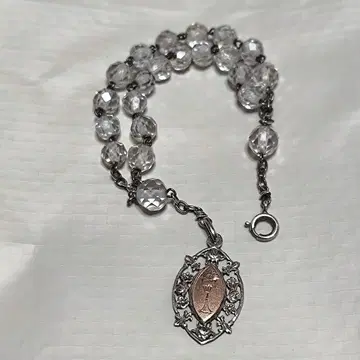 앤티크 팔찌 실버 925 크리스탈 유리