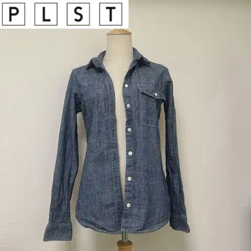 PLST 던거리 데님 셔츠