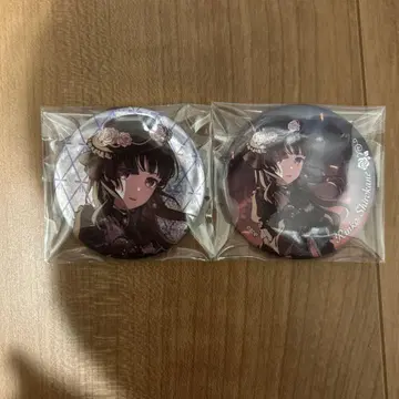 흰금 린코 캔뱃지 노멀 홀로 Roselia