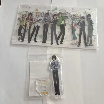 아이돌 마스터 SideM 사쿠라바 카오루 아크릴 스탠드 클리어 파일 세트