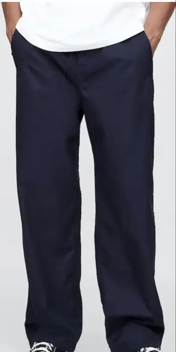 GAP 트윌 파라슈트 배기 팬츠