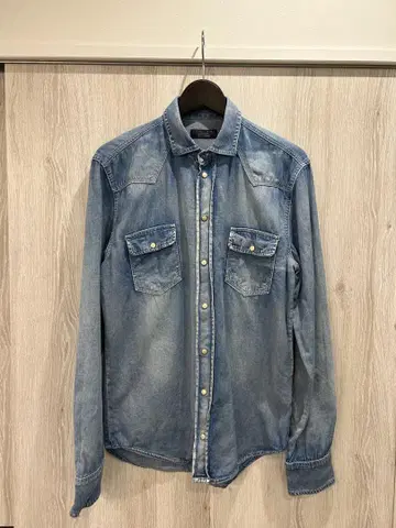자라 ZARA MAN 데님 셔츠
