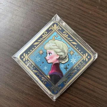 겨울왕국 FROZEN 엘사 금 배지 프리미엄 스퀘어
