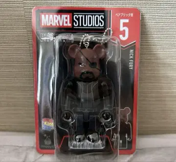 마블 해피 복권 베어브릭 NICK FURY [미사용 새상품]