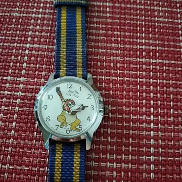 세이코 SEIKO 디즈니 타임 킹 루이 수동 와인딩 손목시계