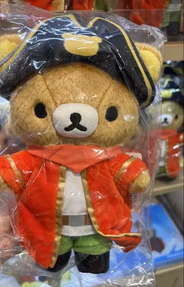 리락쿠마 봉제 인형 해적 애니메이션 당신을 생각하는 리락쿠마