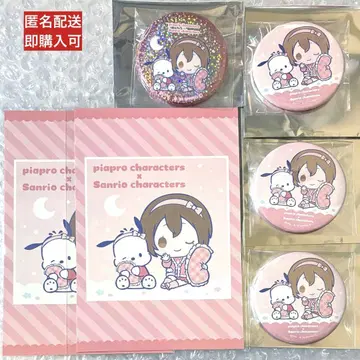 MEIKO 피아프로 캐릭터즈 산리오 캔뱃지 엽서