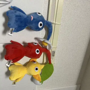 피크민 봉제 인형 3체 세트