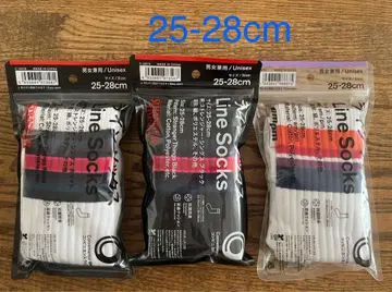 훼미리마트 삭스 라인 양말 25-28 기묘한 이야기 ampm