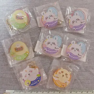 치이카와 (먼작귀) 장식 가능한! 아크릴 키링 8개 세트