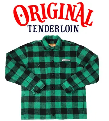 TENDERLOIN T-BUFFALO JACKET GREEN S