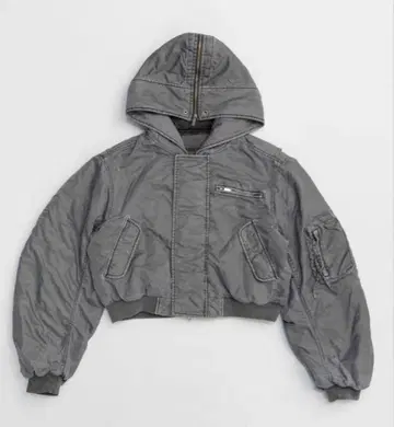 PRANK PROJECT Hooded Short Bomber Jacket
