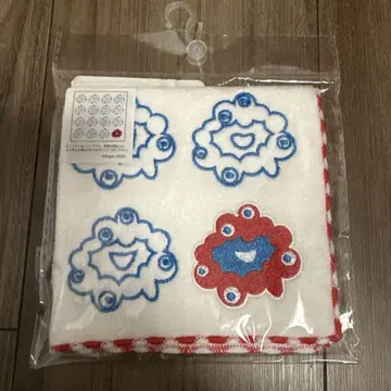 미사용 새상품 미야쿠미야쿠 미니 타월 25cm 자수