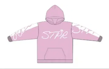 스토푸리 사토미 핑크 후드 부착 후드티 STPR