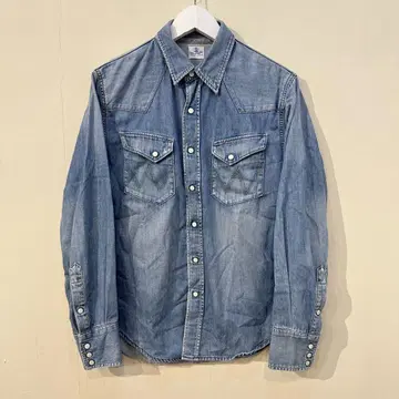 WRANGLER DENIM WESTERN SHIRT 랭글러