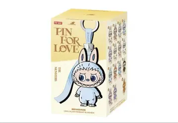 Labubu PIN FOR LOVE 봉제 인형(A-M) 피스 1개